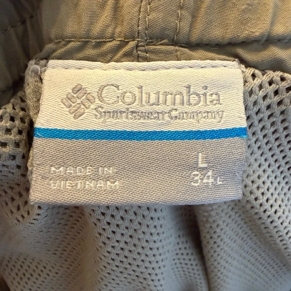 Columbia PFG Convertible Cargo Pants Mens Large 34